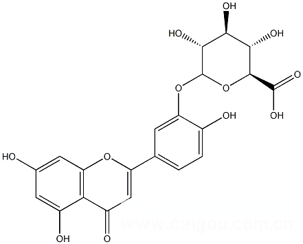 木犀草素-3"-葡萄糖醛酸苷,53527-42-7,luteolin-3"-d-glucuronide