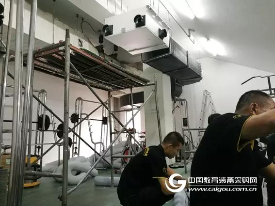 航点新风系统进驻北京高校!