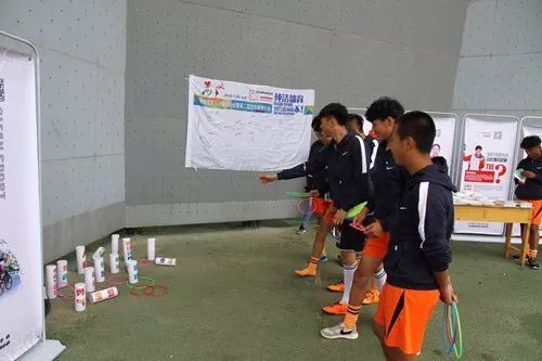 省运会青少年足球项目开展反兴奋剂拓展活动