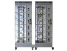 2DT6-FX-3U-64MR 双联六层透明仿真教学电梯模型