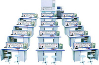 SB-2003B電工、模擬、數字電路、電氣控制設備四合一實驗室成套設備