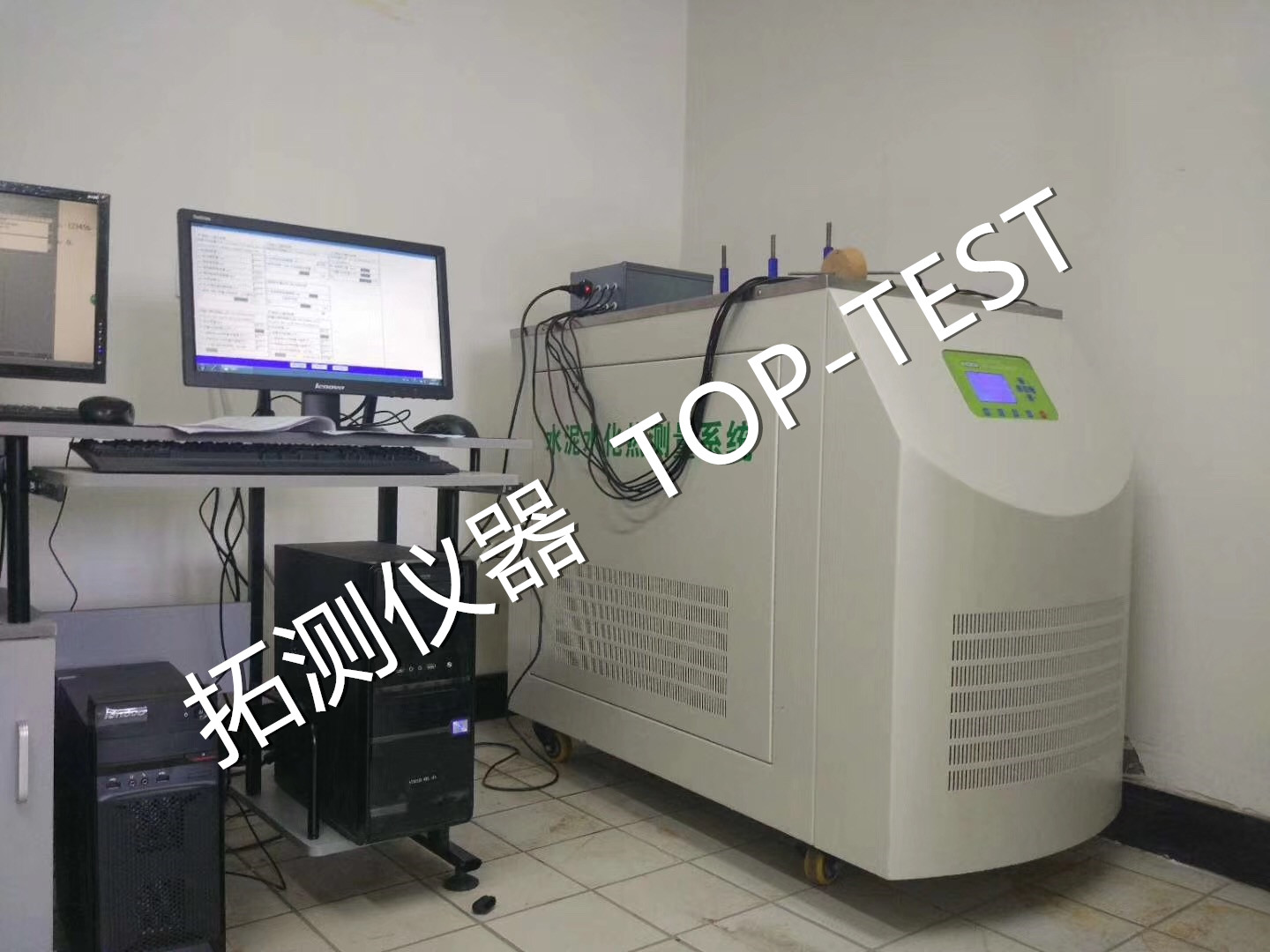 数字式水泥水化热测量系统 【多图】【拓测仪器 TOP-TEST】水泥水化热测定仪