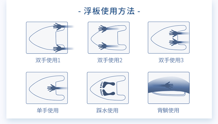 游泳浮板大人儿童漂浮板A字板背漂初学者学打水板浮漂神器装备