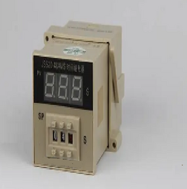 單時控數顯時間繼電器報警計時器預置數顯時間繼電器JSS-28