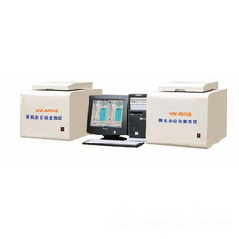 HW-6000B型微机全自动量热仪