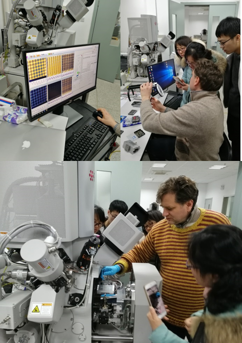 国内套扫描电镜专用原位AFM探测系统成功落户上海硅酸盐所