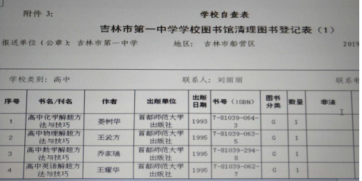 吉林市第一中学图书馆