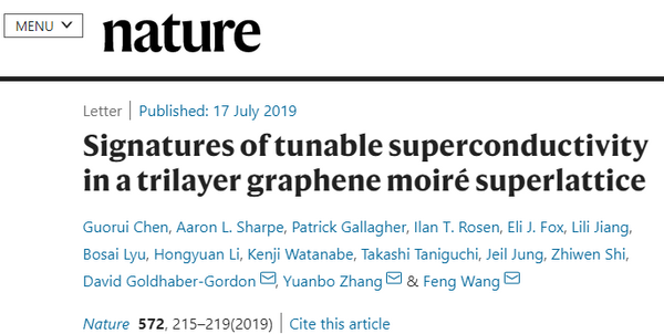 Nature、Science! mK低温纳米精度位移台在二维材料、石墨烯等领域的前沿应用进展