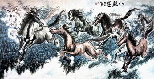【政府采購藝術家代表】中國風范 國之瑰寶——馮健安精品手繪