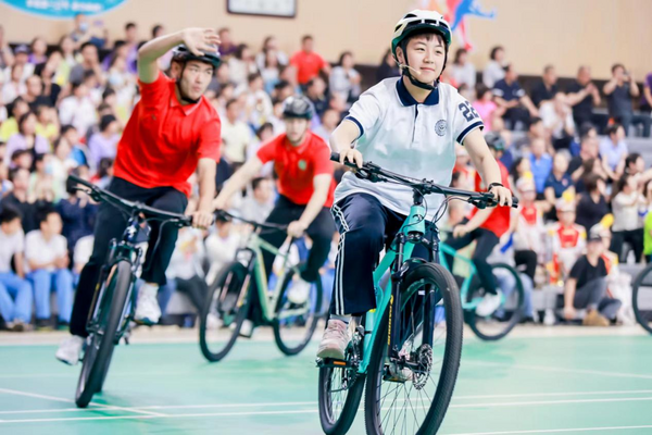 北京市大兴区首届青少年学生体育大会欢乐开场