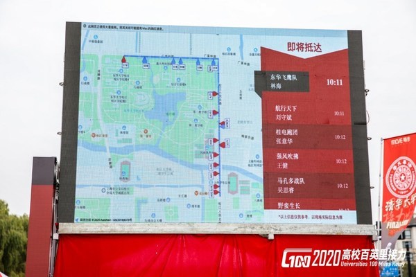 2020高校百英里接力赛总决赛圆满收官，清华大学勇夺桂冠