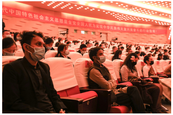 貴州民族大學來華留學生熱議黨的二十大報告