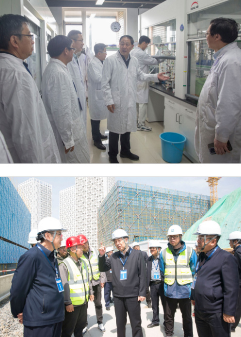 大连理工大学党委书记项昌乐带队进行安全生产检查