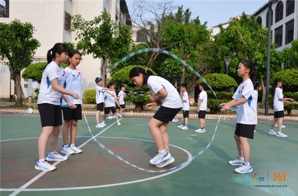 361°成中国跳绳国家队官方合作伙伴 发力青少年运动未来表现可期