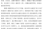 北京體育大學新增10個國家級、省級一流本科專業建設點