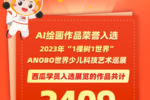 西瓜创客超2000份学员作品成功入选ANOBO世界少儿科技艺术巡展！