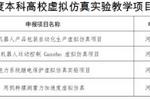河南工学院4项虚拟仿真实验教学项目入选省级立项建设名单