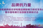 品牌的力量！新電梯網絡全球電梯品牌影響力排名發布會暨電梯行業創新發展研討會成功召開