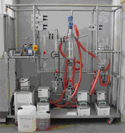 实验室玻璃薄膜蒸发设备，DSL 5