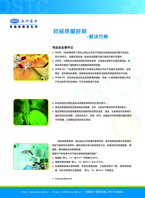 北京五洲东方药品质量控制解决方案