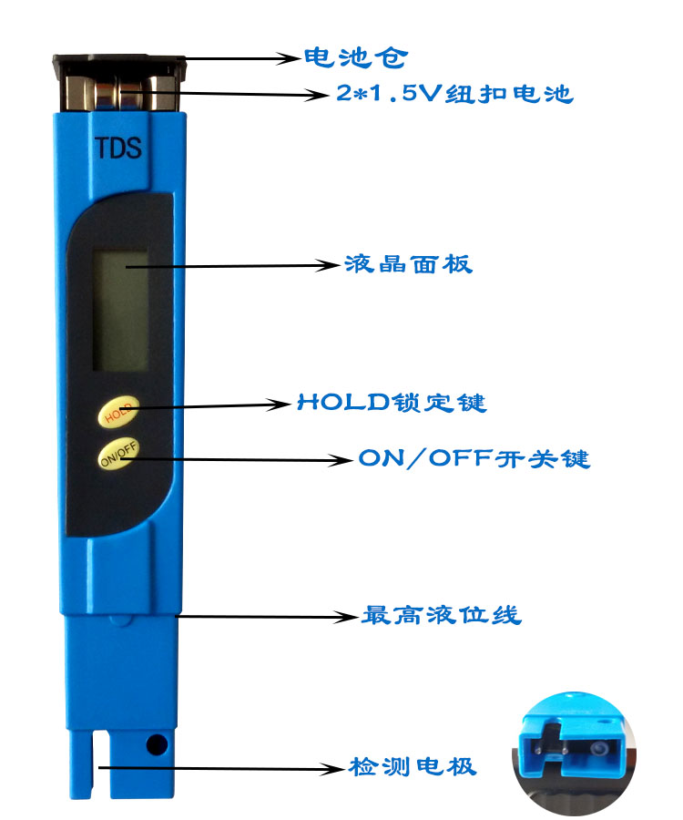 北京TDS水质测试笔生产